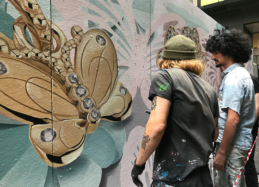 Mural artists in Melbourne